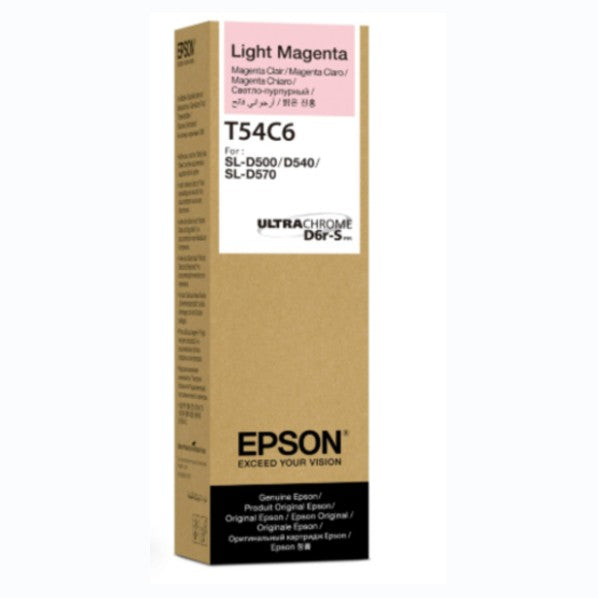 Epson Cartuccia T54C6 Light Magenta per Stampante SL-D500/SL-D540/SL-D570 Epson Cartuccia T54C6 Light Magenta per Stampante SL-D500/SL-D540/SL-D570